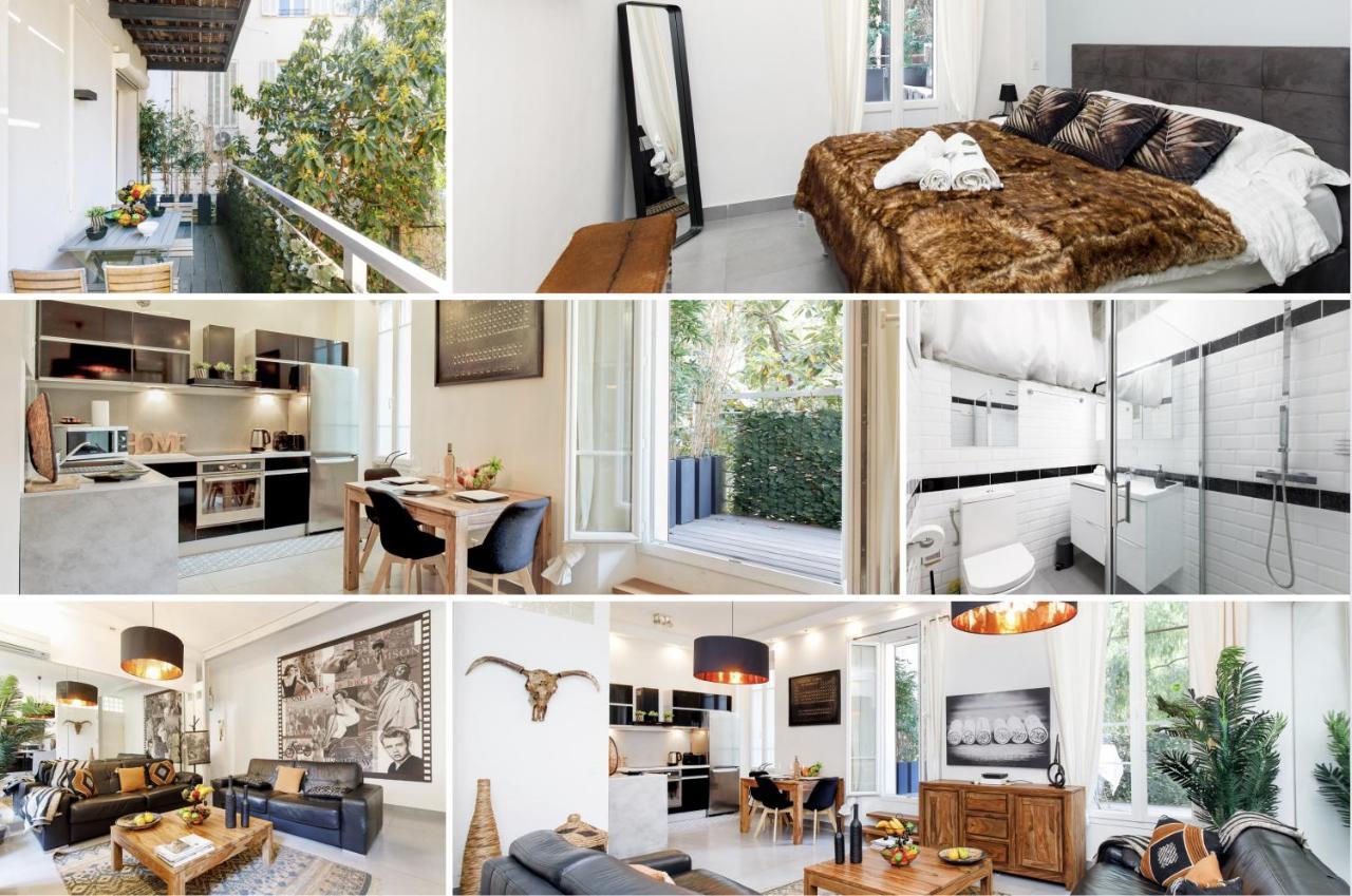 Le Cocon Des Artistes - Coeur De Cannes - Spacieux - Terrasse - Clim Ngoại thất bức ảnh