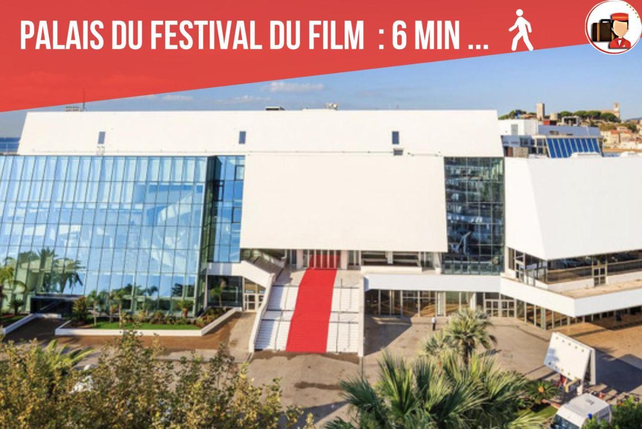Le Cocon Des Artistes - Coeur De Cannes - Spacieux - Terrasse - Clim Ngoại thất bức ảnh